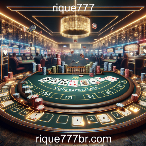 A Emoção do Blackjack no Rique777